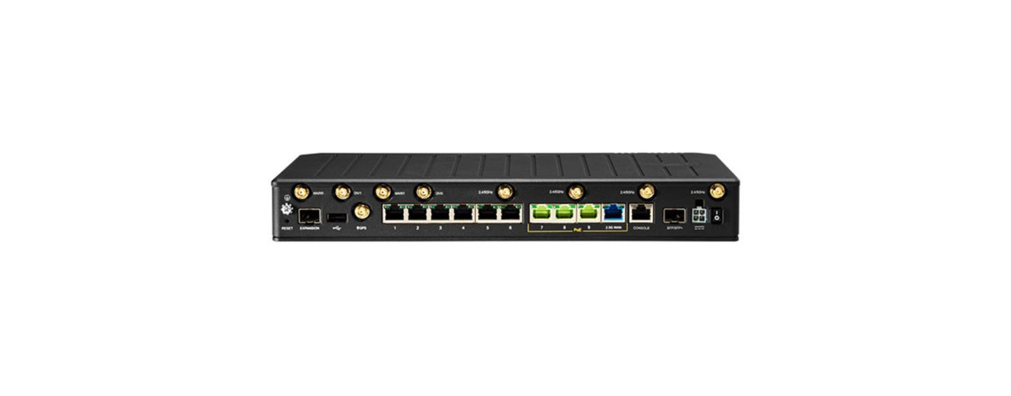 Cradlepoint E3000 Series E3000-5GB - wireless router - WWAN - Wi-Fi 6 - desktop, rack-mountable, wall-mountable
