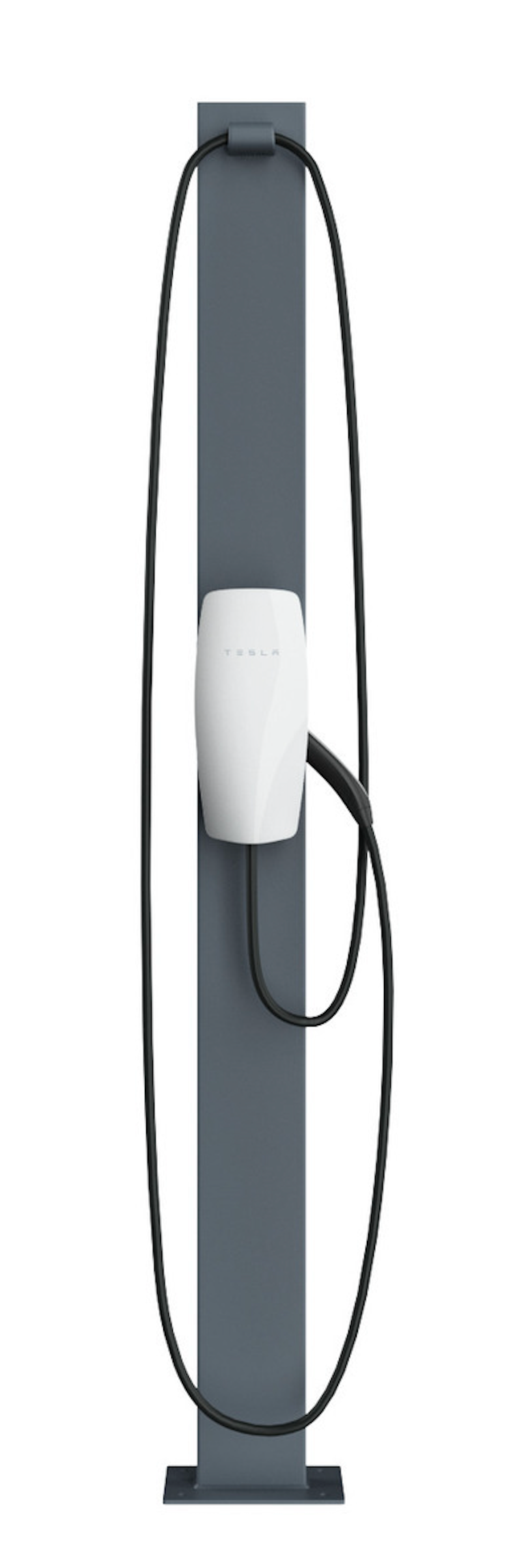 Tall Pedestal For Universal Wall Connector, (2) Top Cord Holders Included