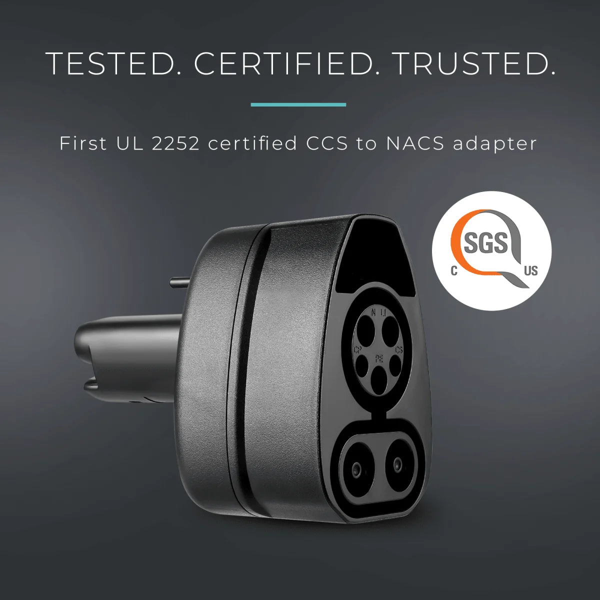 Lectron CCS to Tesla (NACS) EV Adapter | 500V | 500 Amp