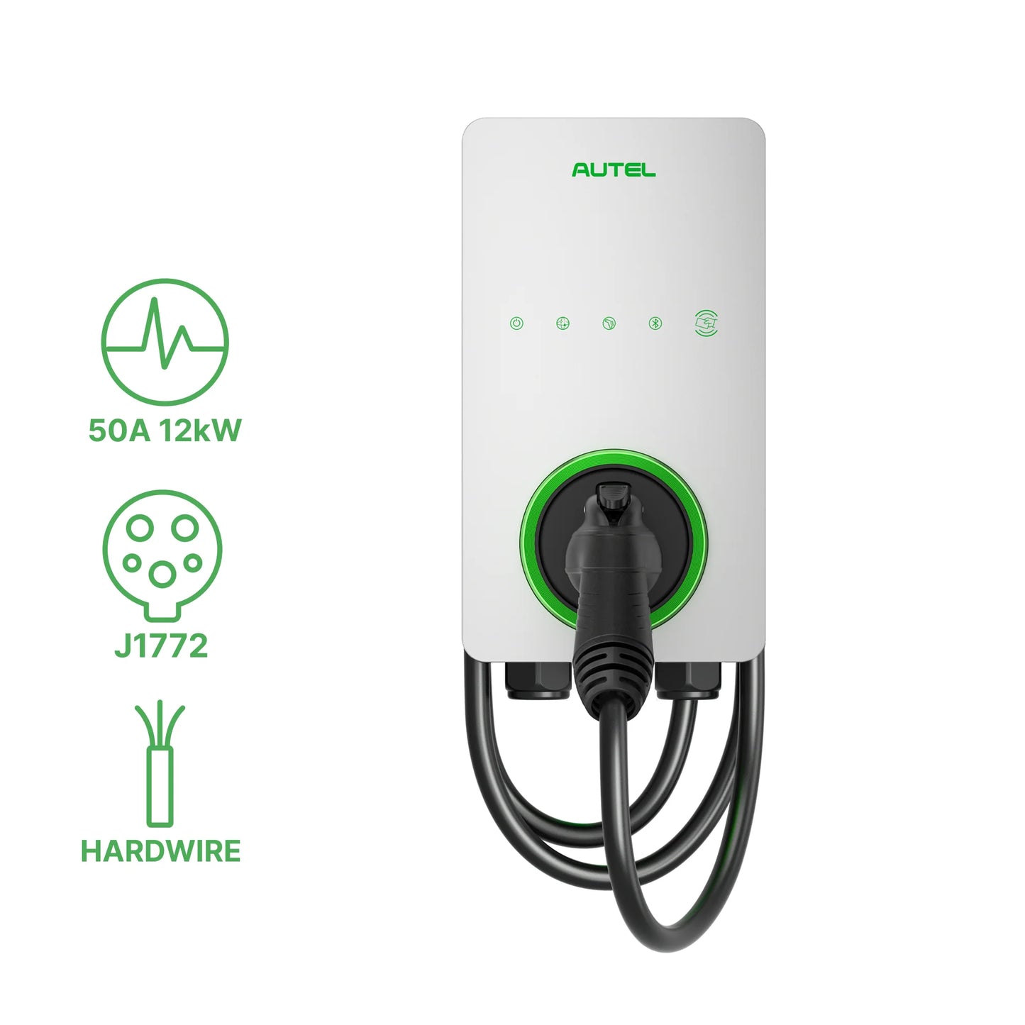 Autel Home Residential Charger, 50A 12kw Hardwired