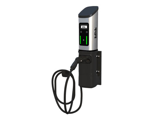 Blink ISO 8 80A 19.2kW Single Port WALL MOUNT Charger + 1 Year Network